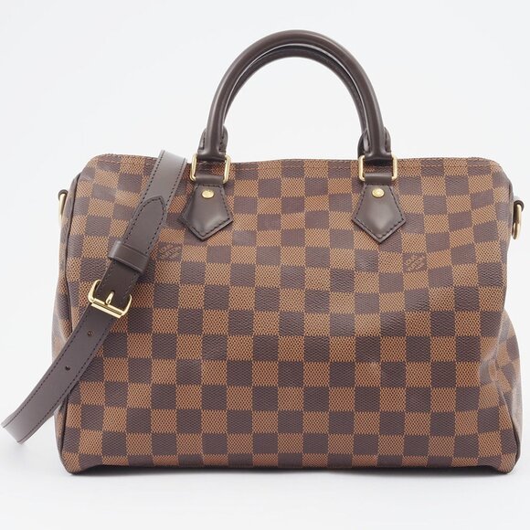 LOUIS VUITTON Brown Damier Boston Bag - Picture 1 of 14